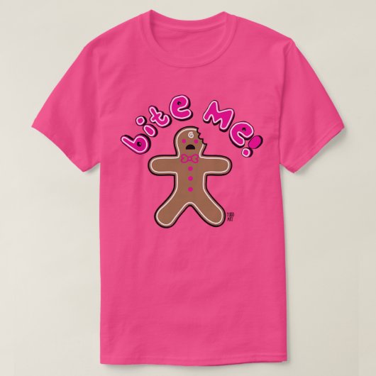 BITE ME GMAN T-SHIRT (Design voorkant)