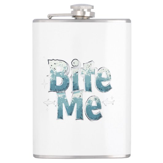 Bite Me Heupfles (Voorkant)