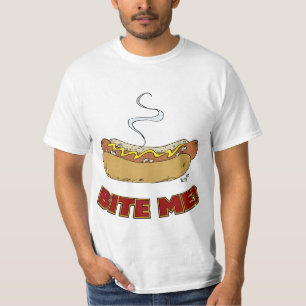 Bite me - Hot Dog T-shirt