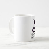 BITE ME, KITTY CHAT FUNNY CAFÉ MUGS (Devant gauche)