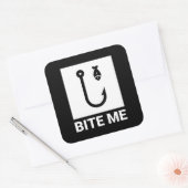 Bite Me Pêche Capteur Sticker (Enveloppe)