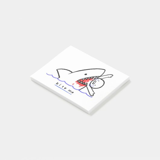 Bite me post-it® notes (Schuin)