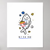 Bite me poster (Voorkant)