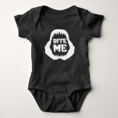 Bite me Quote - Shark Jaws Romper (Voorkant)