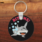 Bite Me Shark Sleutelhanger (Voorkant)