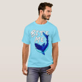 Bite me - Shark T-shirt (Voorkant volledig)