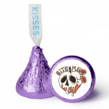 Bite me Skull Hershey's Snoep Favors
