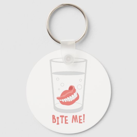 Bite me sleutelhanger (Voorkant)