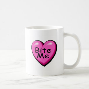 Bite me Snoep Heart Koffiemok