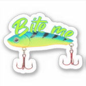 Bite me sticker (Voorkant)