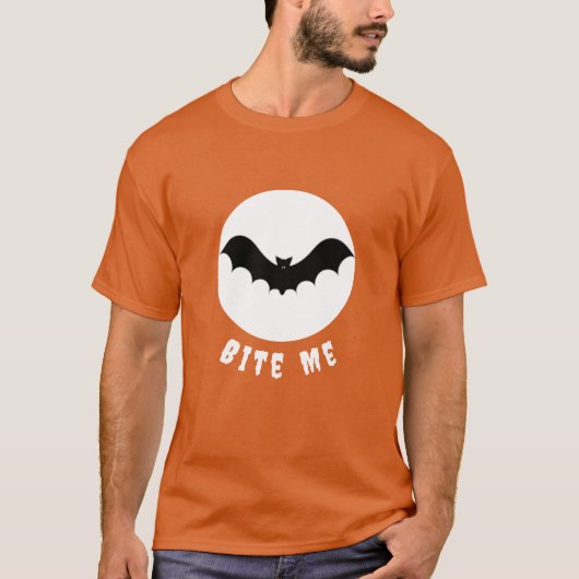 Bite me t-shirt (Voorkant)