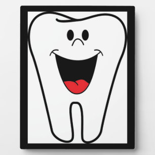 "BITE ME" TOOTH FOTOPLAAT