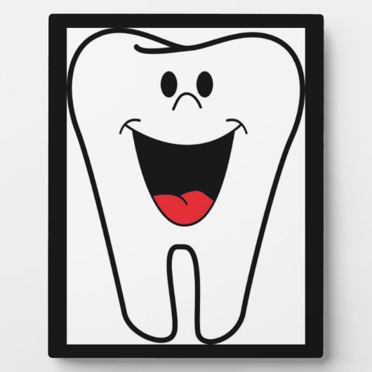 "BITE ME" TOOTH FOTOPLAAT (Voorkant)