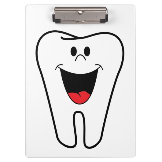 "BITE ME" TOOTH KLEMBORD (Voorkant)