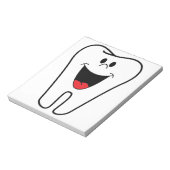 "BITE ME" TOOTH NOTITIEBLOK (Gedraaid)
