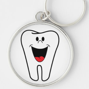 "BITE ME" TOOTH SLEUTELHANGER
