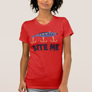BITE ME VISSEN T T-SHIRT