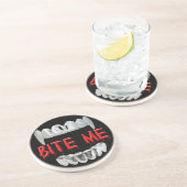 Bite-Moi Sang Et Dessous de verre Dents (Côté)