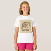 Bite-Moi ! T-shirt de leurre de pêche (Devant entier)