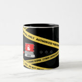 Bite Sized Cyber Crime Banner Mug (Centre)