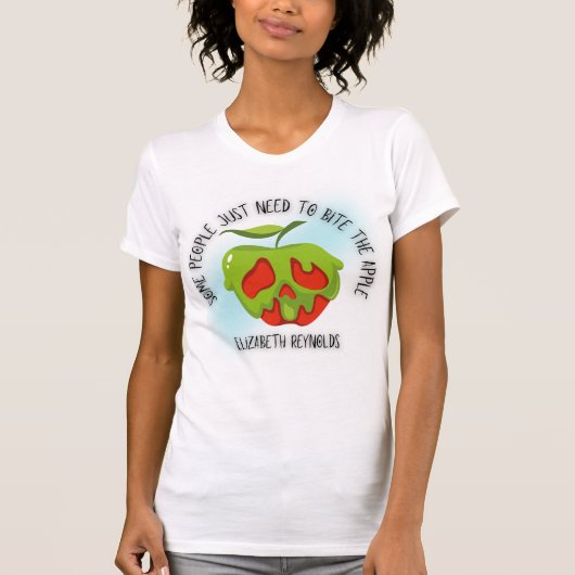 Bite the Apple Shirt (Voorkant)