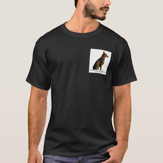 Bite uit misdaad t-shirt (Voorkant)
