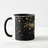 Bites & Bubbly New Years Eve Personalized Mok (Links)