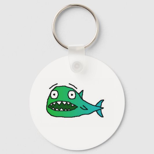 Bitey Fish Sleutelhanger (Voorkant)