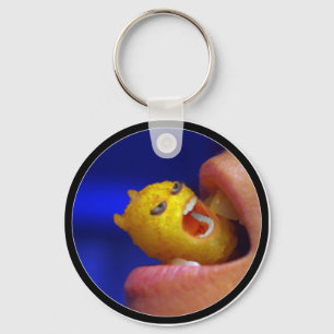 Biting Tater Tot Sleutelhanger
