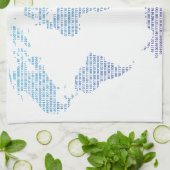 Bitmap Theedoek (Gevouwen)