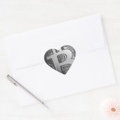 Bitmunt 16 hart sticker (Envelop)