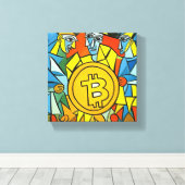 Bitmunt Art Canvas Afdruk (Insitu (Houten vloer))