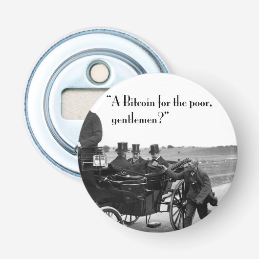 Bitmunt Beggar Button Flesopener (Voorkant)