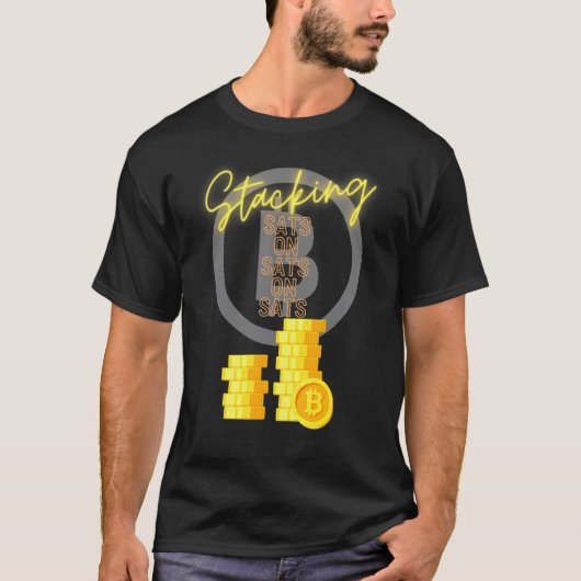 Bitmunt Btc Stack Sats Cryptocurrency Satoshi Cryp T-shirt (Voorkant)