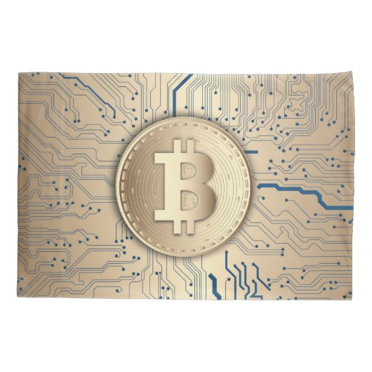 Bitmunt Cryptocurrency Kussensloop (Achterkant)