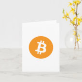 Bitmunt Cryptocurrency Logo Kaart (Gele Bloem)