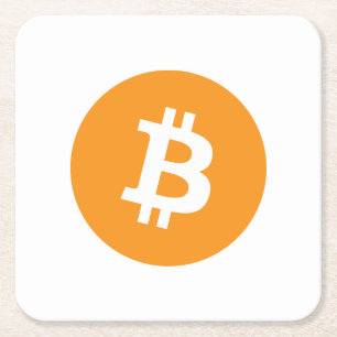 Bitmunt Cryptocurrency Logo Vierkante Kartonnen Onderzetter