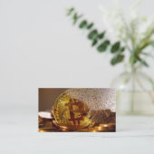 Bitmunt Cryptocurrency Visitekaartje (Staand voorkant)