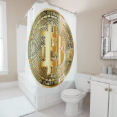 Bitmunt cryptovaluta douchegordijn (In situ)