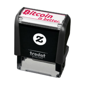 Bitmunt is beter Self Inking Rubber Stamp ₿ Zelfinktende Stempel