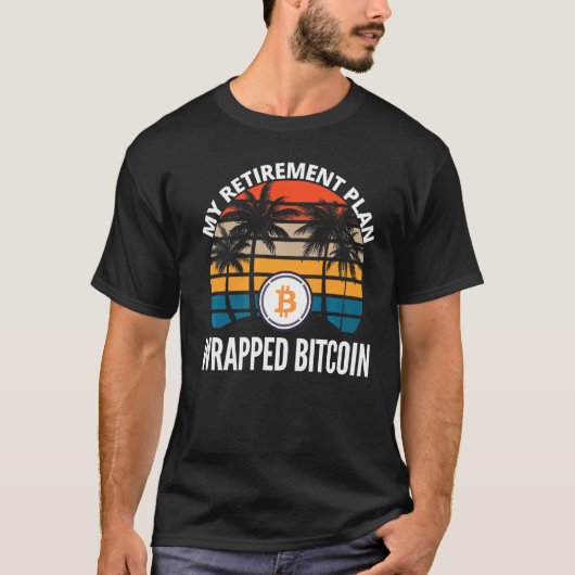 Bitmunt is mijn Pensioenplan Crypto Bloc T-shirt (Voorkant)