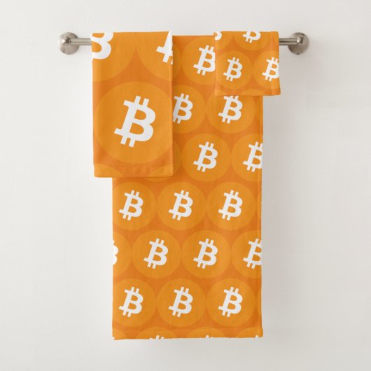 Bitmunt Logo Bad Handdoek (Insitu)