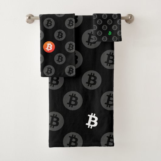 Bitmunt Logo Bad Handdoek (Insitu)