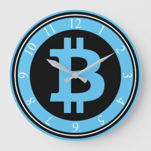 Bitmunt logo graphics business, kantoor wall grote klok