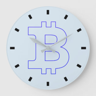 Bitmunt logo graphics business, kantoor wall grote klok