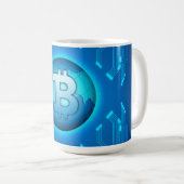 Bitmunt logo koffiemok (Voorkant rechts)