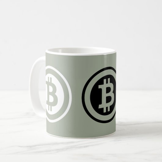 Bitmunt logo koffiemok (Voorkant links)