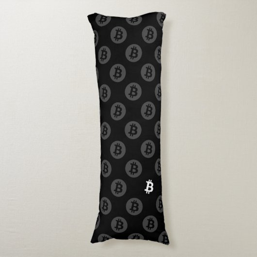 Bitmunt Logo Lichaamskussen (Voorkant Verticaal)