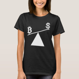 Bitmunt Plan B Tijd voor Plan B Accepteer Bitcoin T-shirt