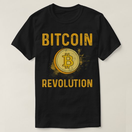 Bitmunt Revolutie BTC Cryptocurrency Blockchain C T-shirt (Design voorkant)